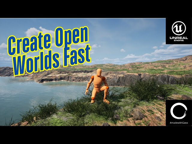 Create an INSANE Open World in 10 min - Unreal Engine 5.5 and Gaea