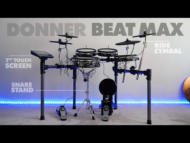This is Donner's most powerful E-DRUM SET to date - Donner Beat Max.