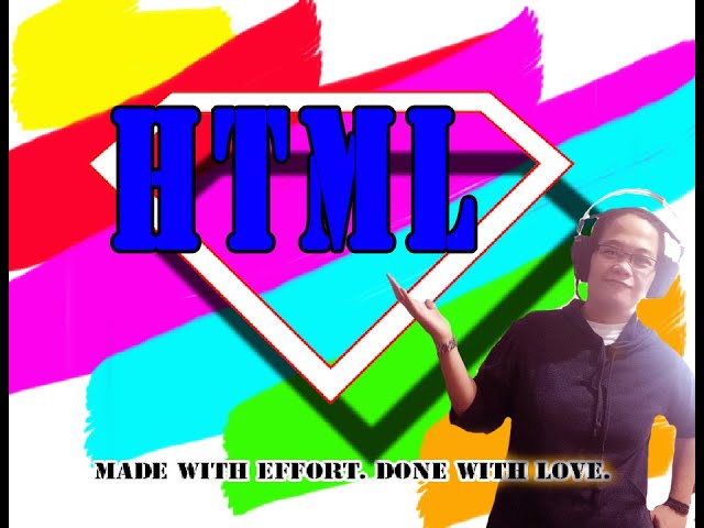 HTML ELEMENTS - Tagalong Tutorial