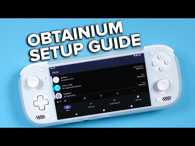 Make emulation on Android easy with Obtainium!