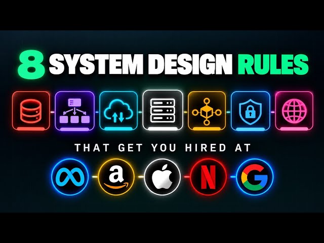 8 System Design Rules That Make You a Senior Developer