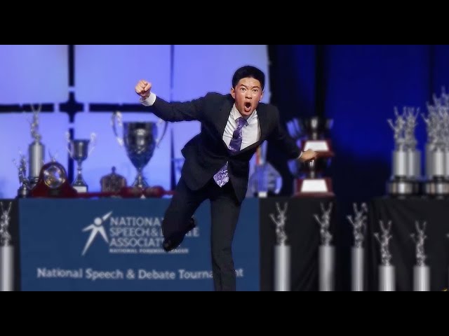 "Here Comes the Boom" - NSDA '25 Humorous Interpretation 3rd Place