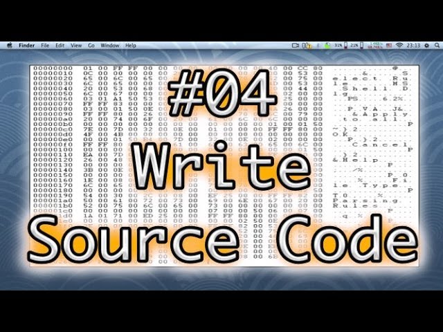 Writing Source Code - Computer Programming Basics #4