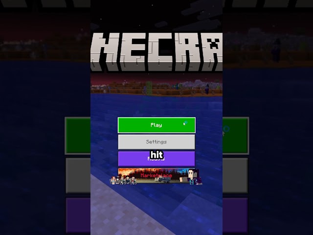 How to Join the Public Minecraft OneBlock server for free on any Device #minecraft #mcyt #oneblock