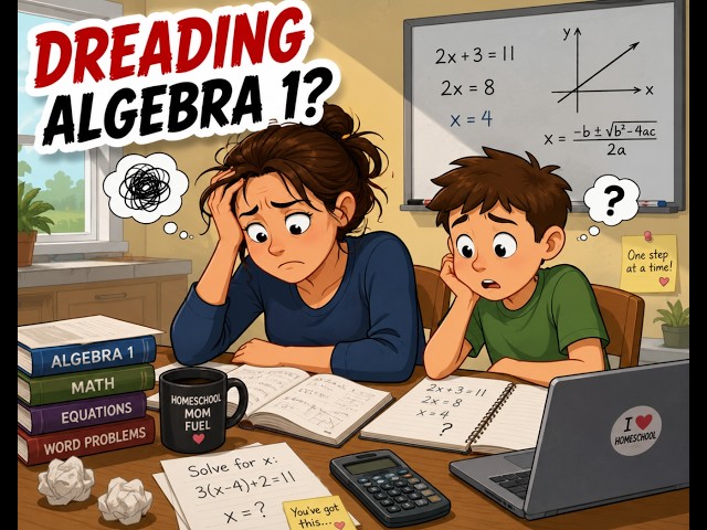 How can I get help for Algebra 1 if I homeschool?