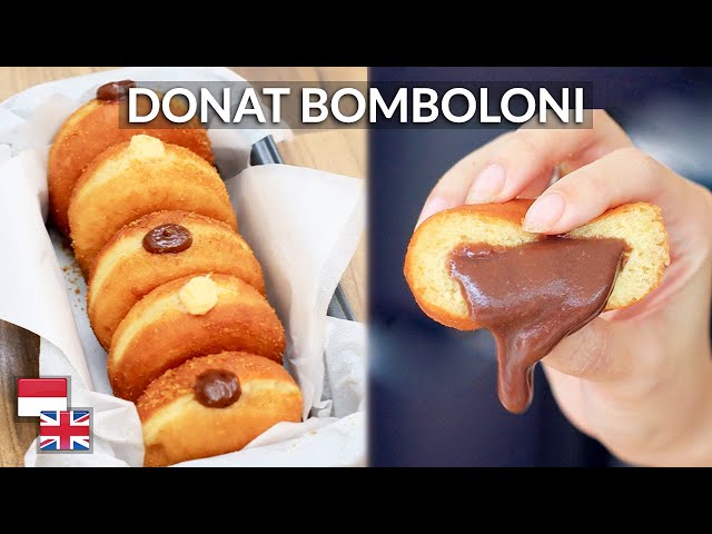Pilihan Tepungnya! Rahasia Resep Donat Bomboloni: 100% Sukses, Anti Kempes, Empuk.