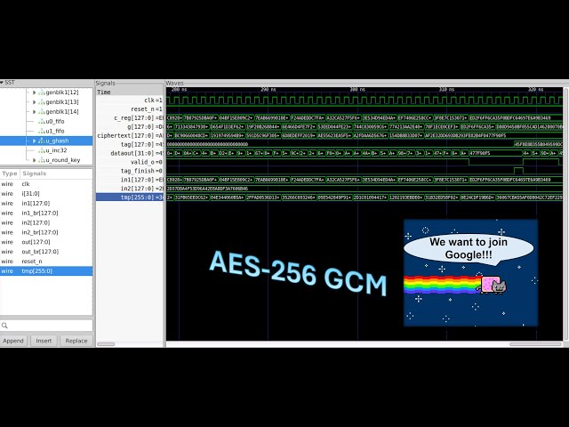 [Computer Architecture 2025 NCKU] High-Performance Pipelined AES-GCM Accelerator Illustration