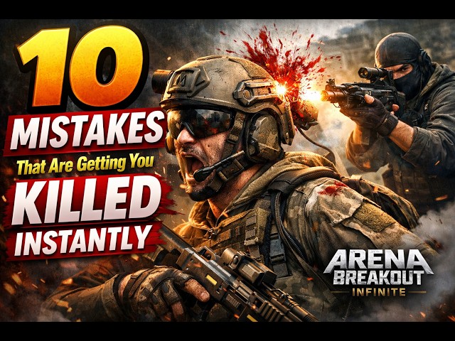 10 mistakes that get you killed instantly in arena breakout infinite season 5