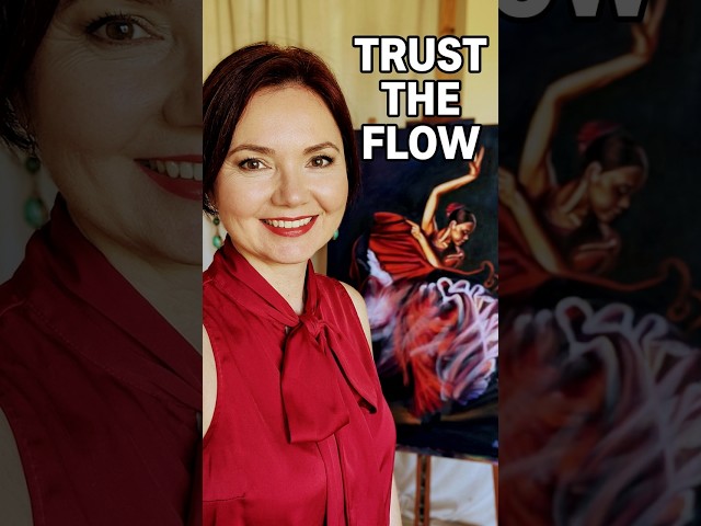 Trust the rhythm: A lesson in creative freedom #art #inspiration #painting