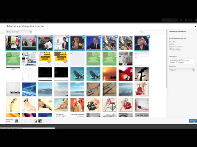 Opennemas - Multimedia - How to Create/Edit Album