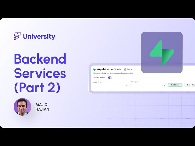 15. Backend Services Part 2 | FlutterFlow University Expert Training