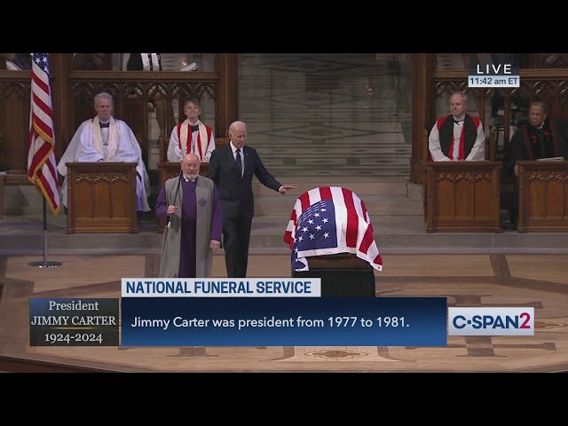 President Jimmy Carter Memorial Service at National Cathedral