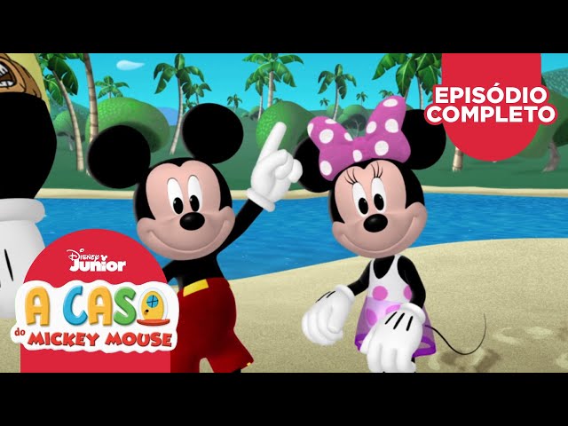 O Luau de Bafo na praia | Episódio Completo | A Casa do Mickey Mouse