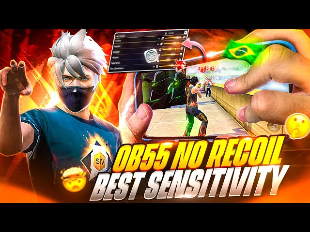 OB55 BEST SENSITIVITY 🔥🤯 HOW TO MAKE OWN SENSITIVITY AFTER OB51 UPDATE 💀 2GB - 3GB - 4GB - 6GB - 8GB