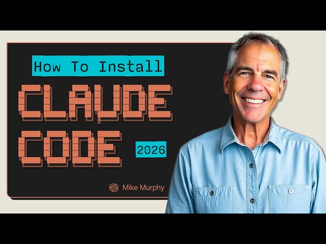 How To Install Claude Code On Mac  (Native Installer 2026)
