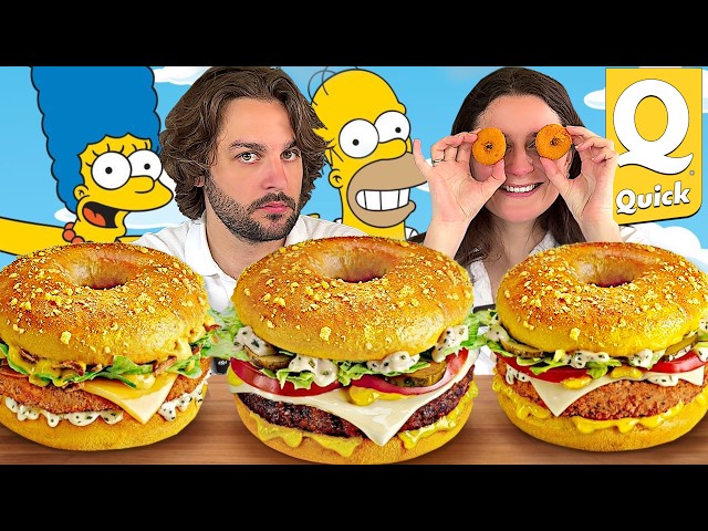 The SIMPSONS have arrived at QUICK!