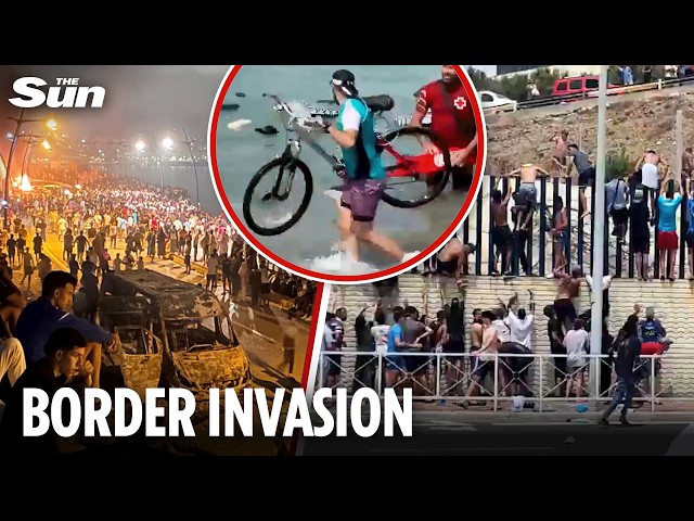 60,000 migrants arrive in Ceuta in 24 hours! Army called in as shops and bars shut
