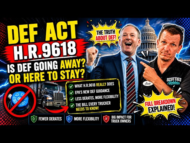 Congress is Backing EPA DEF Deregulation with H.R.9618 - DEF Act. DEF Delete? Or end of Deregulation