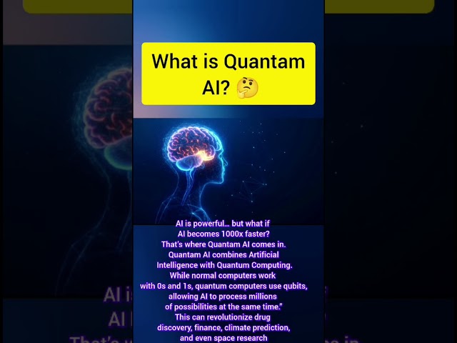 The AI Revolution | What is Quantum AI | #quantumai #shrots #ai