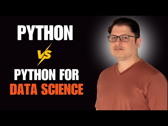 Difference Between Python and Python for Data Science