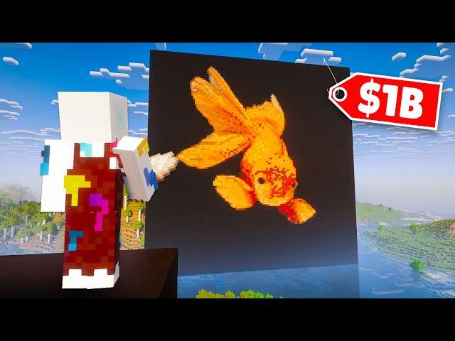 I Became a Famous Artist on Minecraft's Largest Server