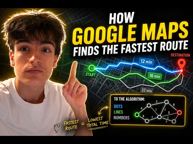 How Google Maps Finds the Fastest Route