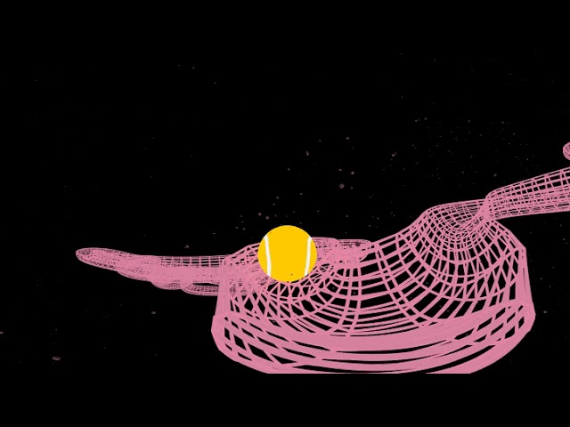 Blender VR rollercoaster test with 3D