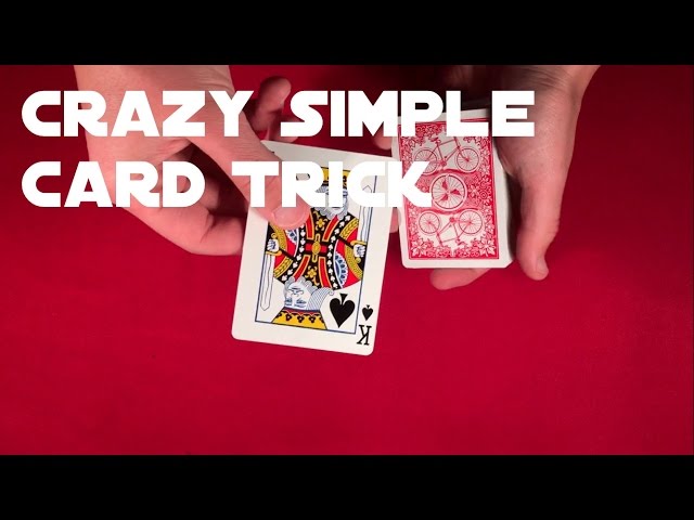 Amazingly Simple Beginner Card Trick!
