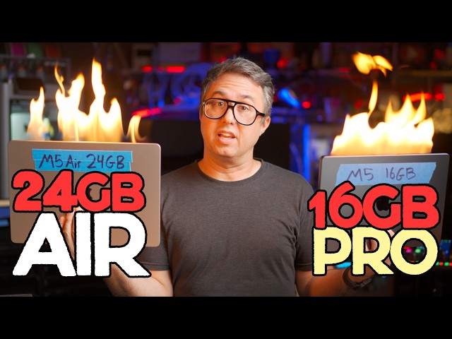 MacBook AIR with 24GB RAM or MacBook PRO with 16GB?