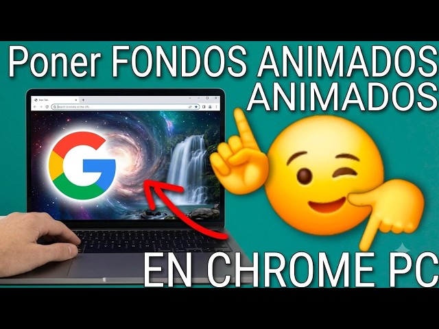 🚀 Incredible! How to Add an ANIMATED BACKGROUND to Google Chrome (No Software)