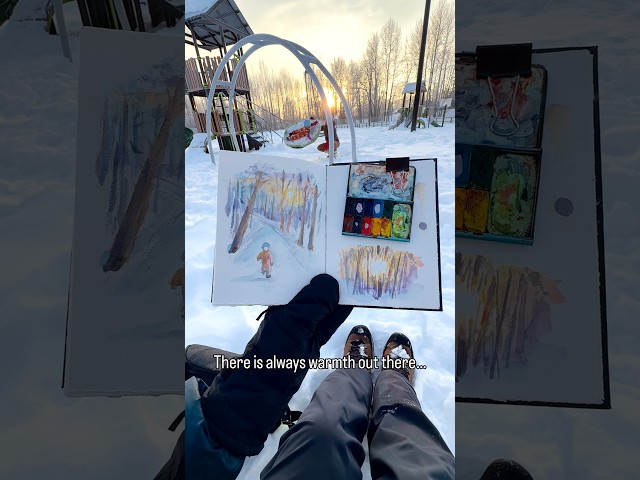 The Magic of an Alaskan Winter Sunrise!