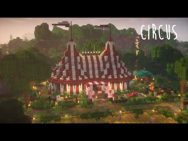 Minecraft | How to Build a Circus - Tutorial