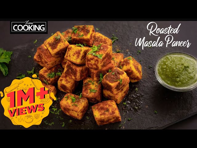 Roasted Masala Paneer | Paneer Recipes | Masala Paneer | Starter Recipes | Healthy Recipes | Tikka