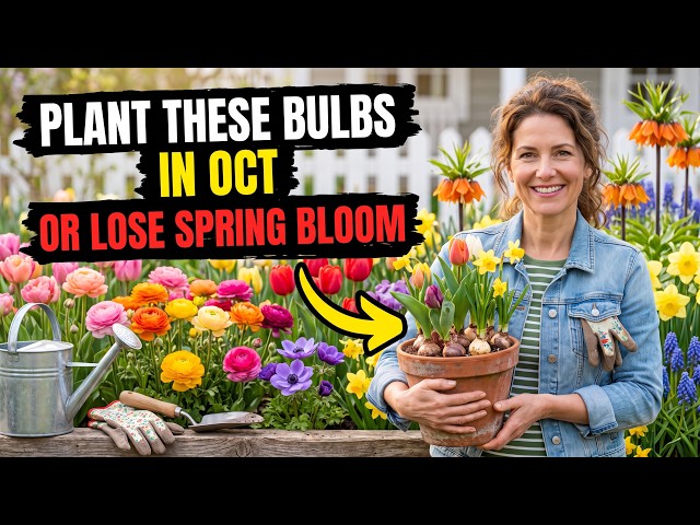 16 Bulbs You Need to Plant in October (Before It's Too Late to See Spring Bloom!)
