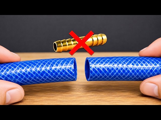 Few people know this secret... Join two water pipes together very securely without glue!