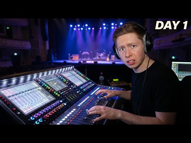 My First Day As A Sound Engineer...