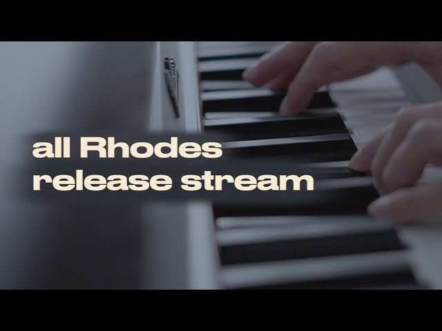 making music with new Rhodes instrument - release stream