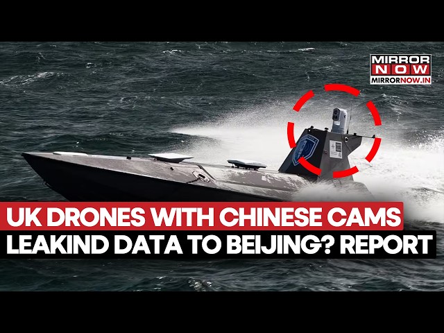 UK Drone Data Breach Raises Concern As Cameras Transmit Information To Chinese Servers During Drill