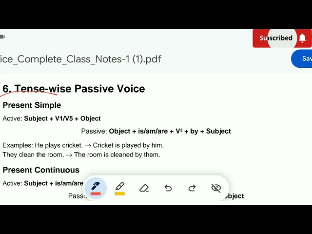 Day 17: Present Simple Active & Passive Voice | Spoken English & Exam Rules