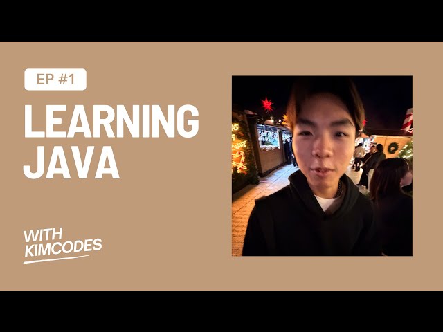 Java Explained by a Dude Who Probably Shouldn’t Be Teaching // Episode 1 // Learning Java with Kim