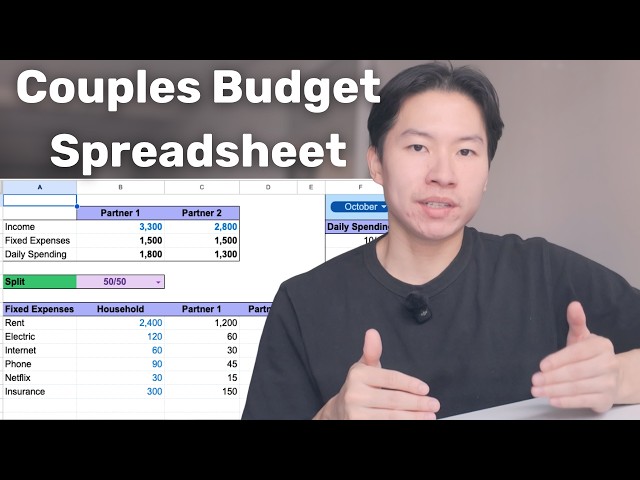I Created a Budget Spreadsheet For Couples