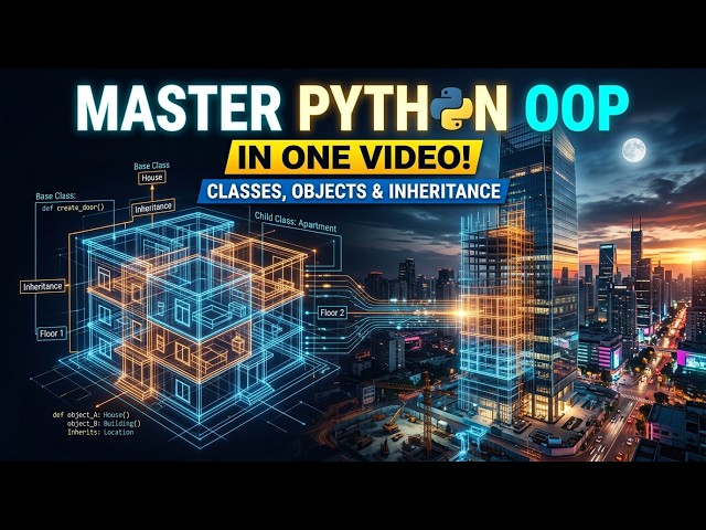 Master Python OOP in One Video | Classes, Objects & Inheritance #19
