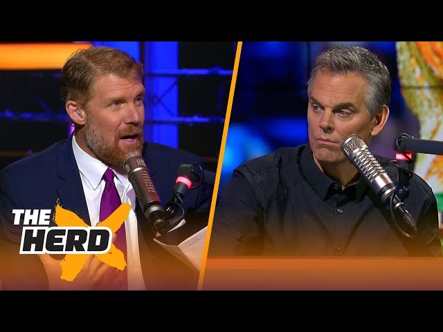 Alexi Lalas joins Colin Cowherd to react to the 2018 World Cup Draw | THE HERD