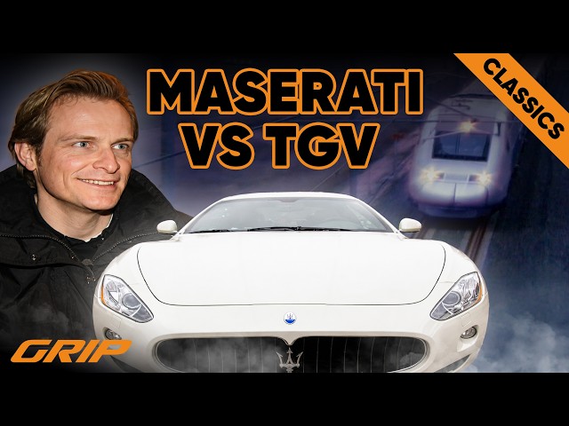 Maserati 🆚 TGV: Wer ist schneller von München nach Paris? 😎 | GRIP Classics #16