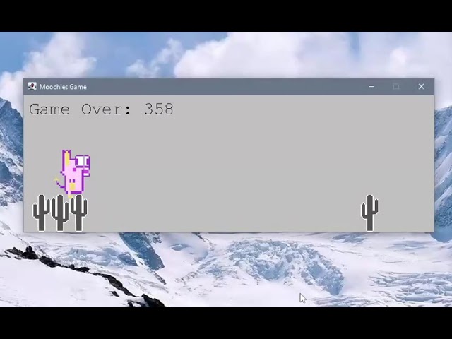 Java Game Project - 'Moochies Game'
