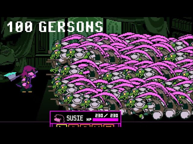 VS. 100 HAMMERS OF JUSTICE (Deltarune Chapter 4)