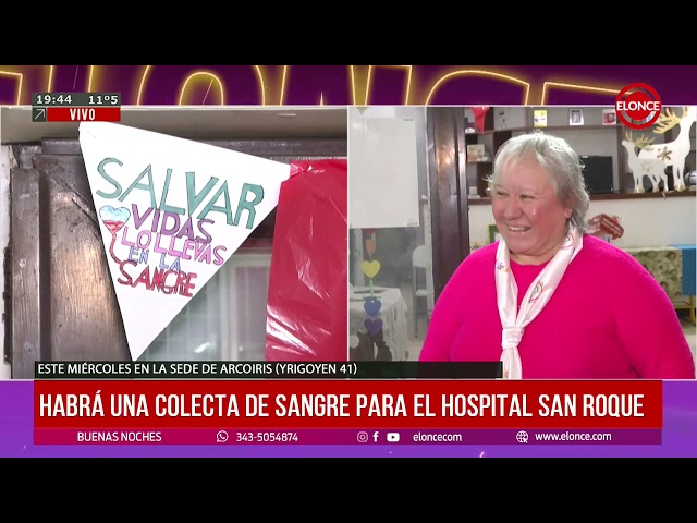 Blood drive for San Roque Hospital