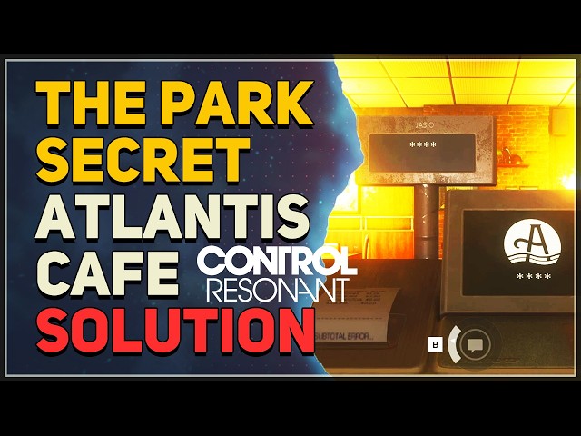 Control Resonant - The Park Secret - Atlantis Cafe Puzzle Solution
