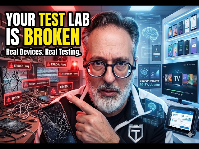 The Infrastructure Gap That's Killing Your Tests (BrowserStack Custom Device Lab )