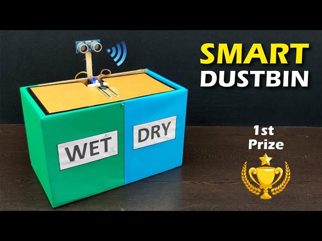 How To Make Wet and Dry Waste Management Project|| Smart Dustbin 